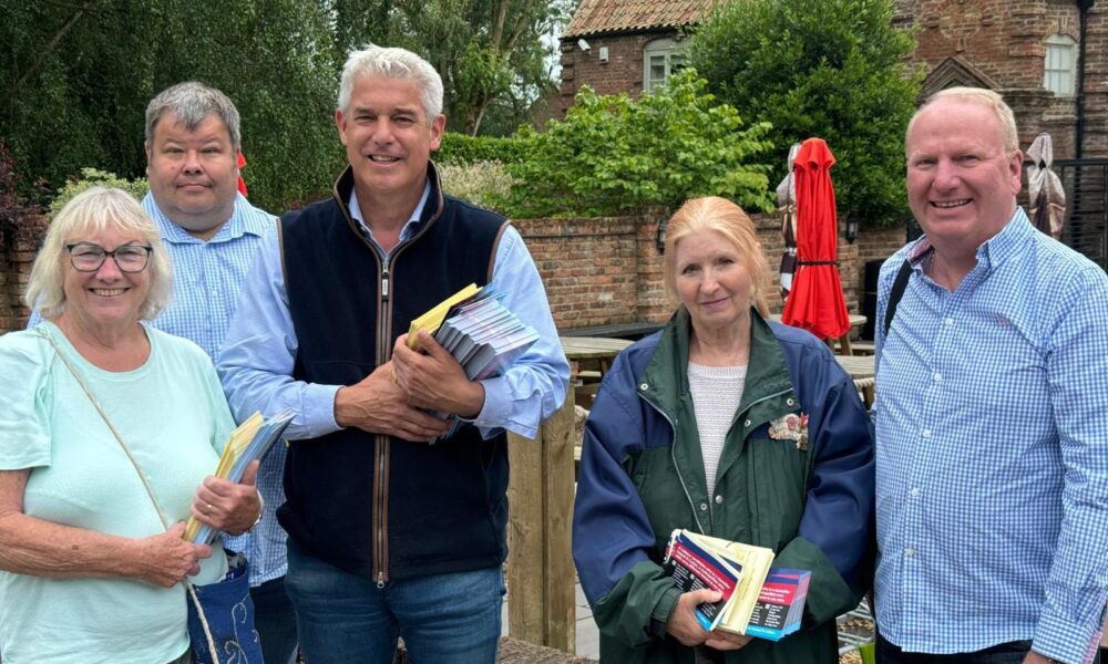 Getting down to business: MP Steve Barclay who successfully defended his NE Cambs seat for the Conservative at the General Election