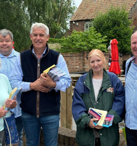 Getting down to business: MP Steve Barclay who successfully defended his NE Cambs seat for the Conservative at the General Election