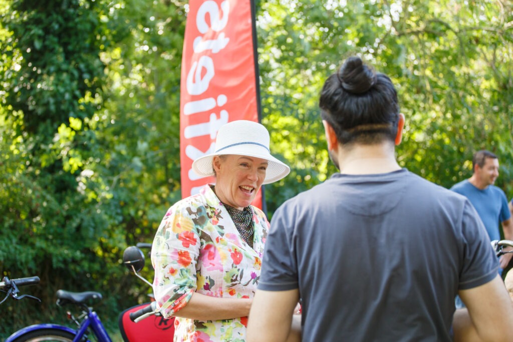 Camcycle's successful Cargo Carnival parade and try-out event held on Lammas Land in Cambridge which was attended by Mayor Dr Nik Johnson