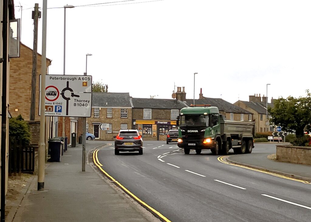 Cllr Chris Boden, who lives in Whittlesey and is also leader of Fenland District Council, has long campaigned for a relief road which he says stems from the Fenland Local Plan that proposed Whittlesey should have a further 11,000 homes by 2031 PHOTO: Terry Harris 