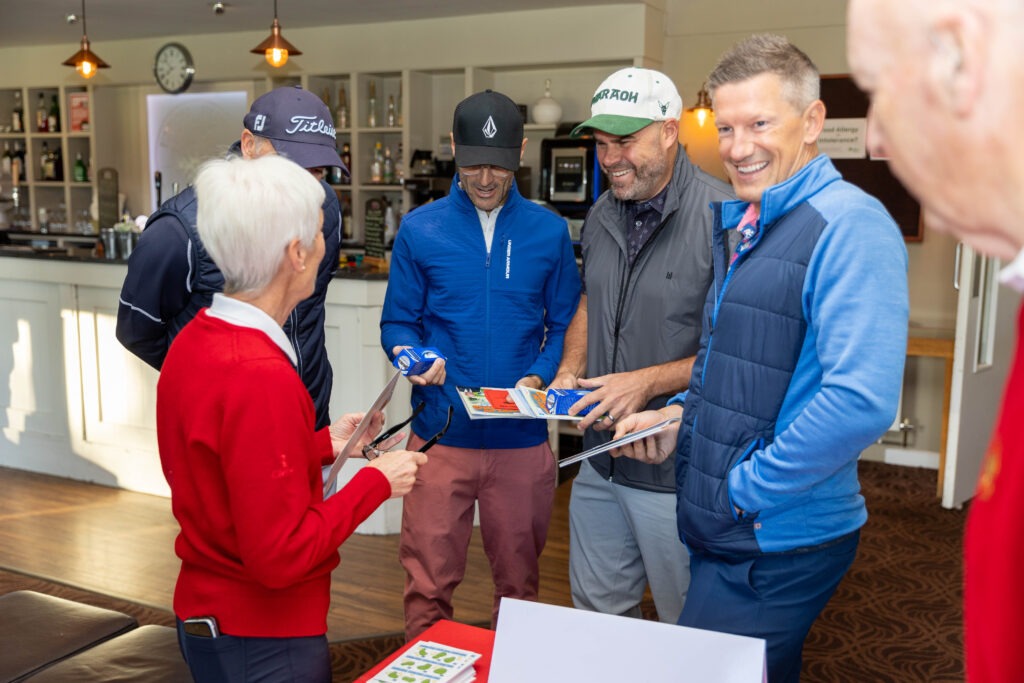 A charity golf day at Elton Furze Golf Club sponsored by Quai-digital was followed by a gala dinner at Holiday Inn West. Actor Ricky Groves hosted the day to raise funds for children’s charity Action Medical Research PHOTO: Terry Harris 