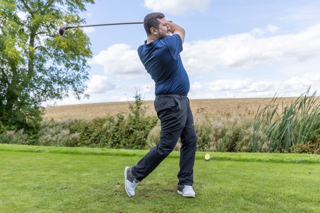 A charity golf day at Elton Furze Golf Club sponsored by Quai-digital was followed by a gala dinner at Holiday Inn West. Actor Ricky Groves hosted the day to raise funds for children’s charity Action Medical Research PHOTO: Terry Harris 