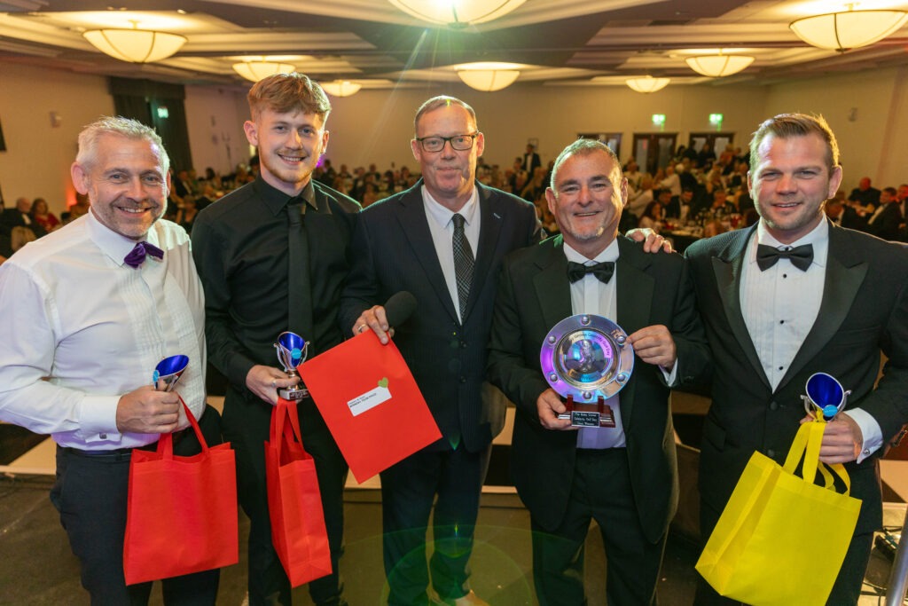 A charity golf day at Elton Furze Golf Club sponsored by Quai-digital was followed by a gala dinner at Holiday Inn West. Actor Ricky Groves hosted the day to raise funds for children’s charity Action Medical Research PHOTO: Terry Harris 