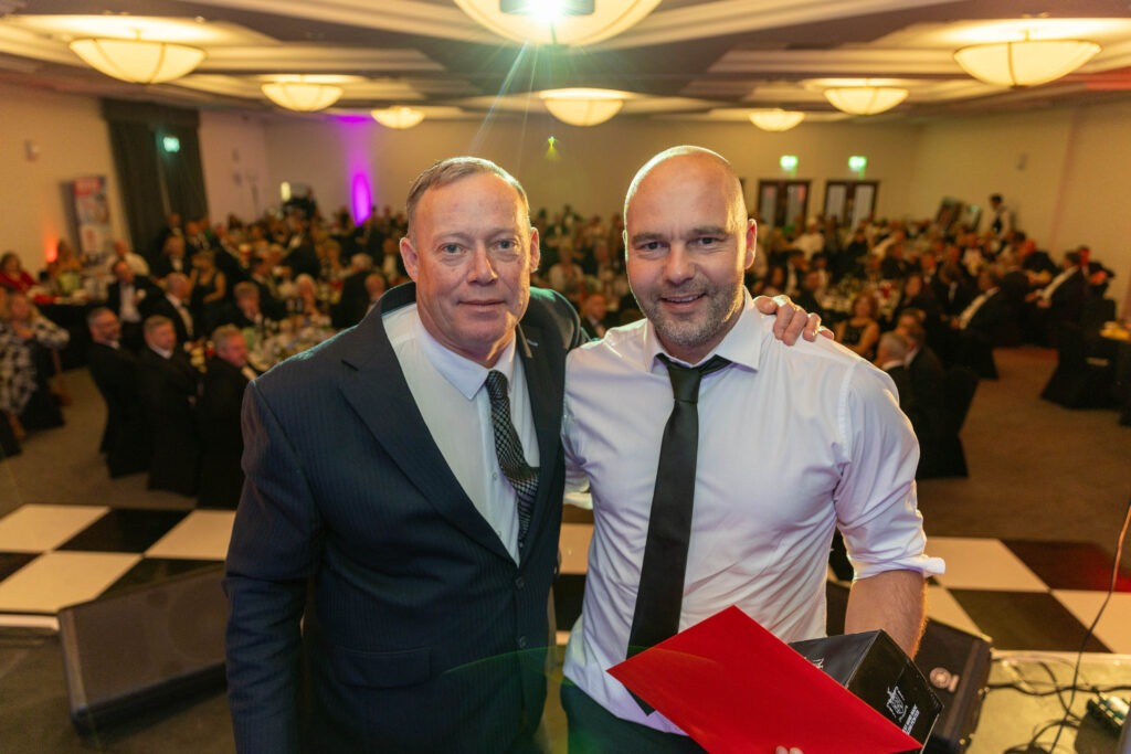 A charity golf day at Elton Furze Golf Club sponsored by Quai-digital was followed by a gala dinner at Holiday Inn West. Actor Ricky Groves hosted the day to raise funds for children’s charity Action Medical Research PHOTO: Terry Harris 