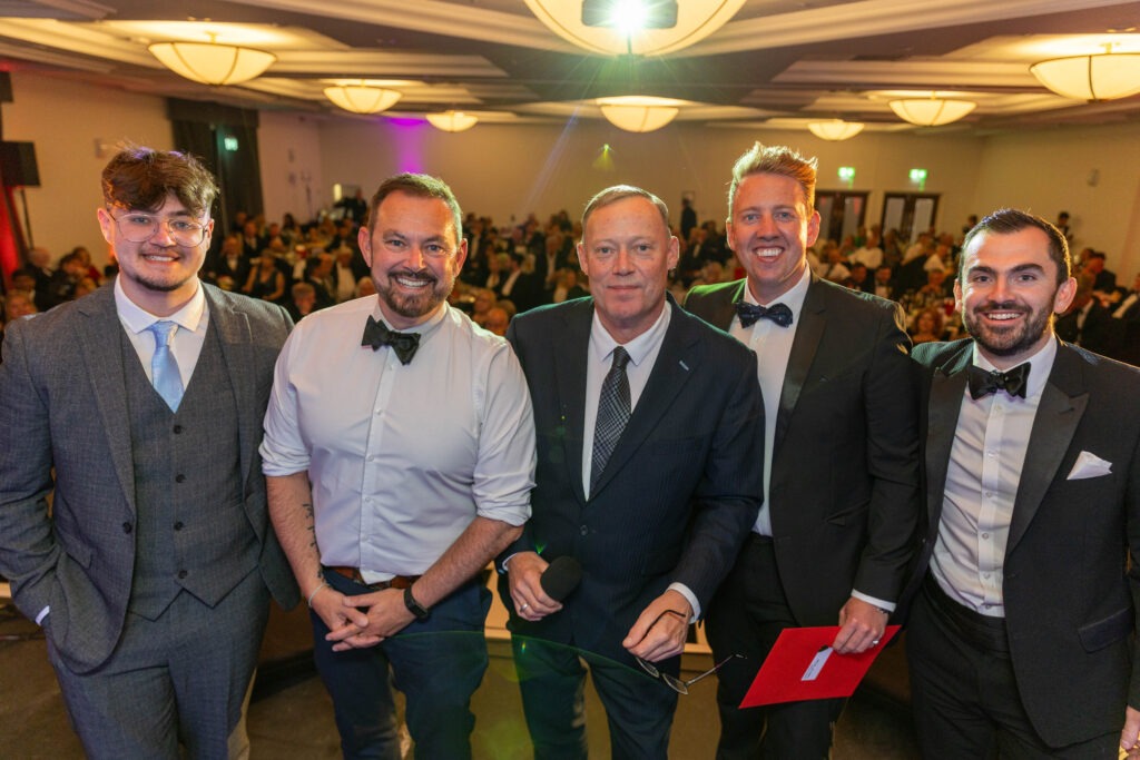 A charity golf day at Elton Furze Golf Club sponsored by Quai-digital was followed by a gala dinner at Holiday Inn West. Actor Ricky Groves hosted the day to raise funds for children’s charity Action Medical Research PHOTO: Terry Harris 