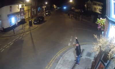 Police have released CCTV of a man they would like to speak to in connection with a racially aggravated assault in Soham