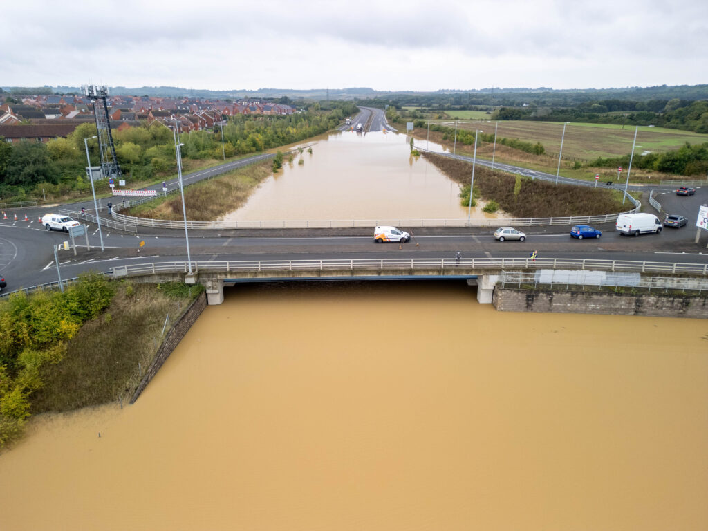 GALLERY: Flooding nightmare continues as part of A421 in Bedfordshire remains closed