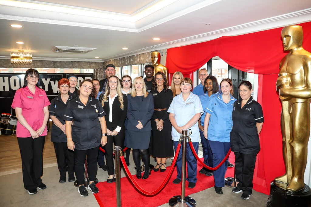 Waterhouse Manor Care Home staff during the grand opening event