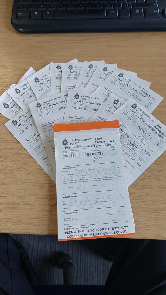 On street parking enforcement remains a police matter. Fenland police recently posed this question: “How many tickets do you think we issued to cars parked obstructively or illegally in Wisbech town centre in one day? If you guessed 13, you would be correct!” The force added: “There are plenty of areas for to park around Wisbech that won’t result in you returning to a ticket from us, so we urge you to utilise these instead, even if it means having to walk a little further to your destination.”