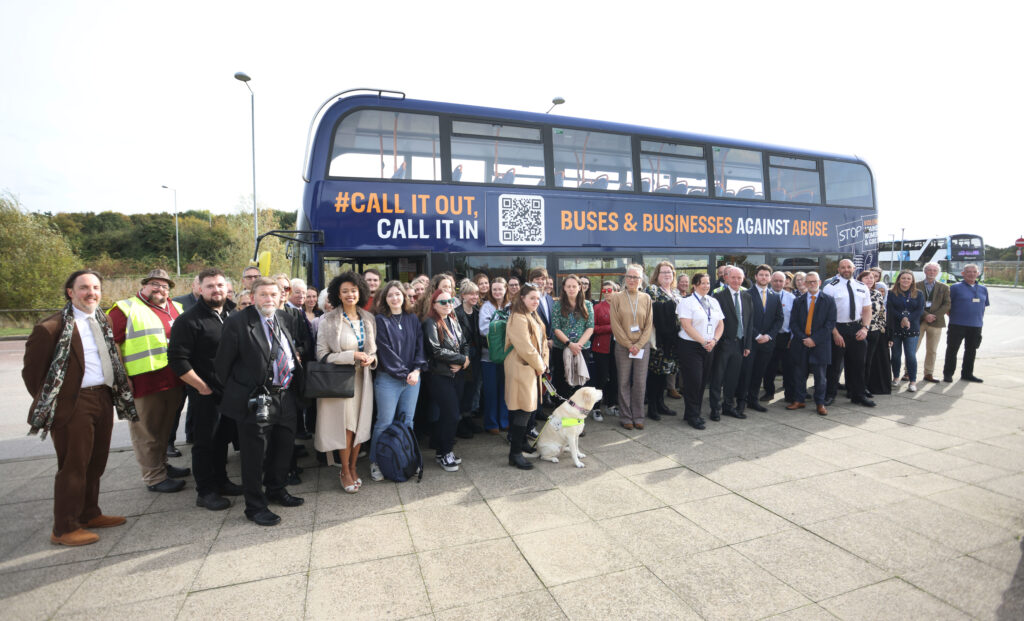 Stagecoach East, the police, and Rape Crisis Centres will see Stagecoach East's Bedfordshire and Cambridgeshire buses become safe-spaces that people - particularly women and girls - can flag down if they are in fear of abuse. Cambridgeshire launch above