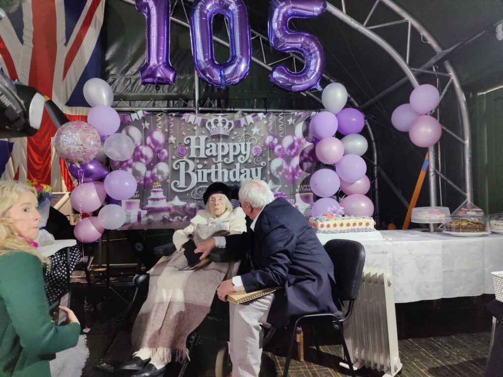 War-time codebreaker Dorothy celebrates 105th birthday at Hilton Park Bottisham