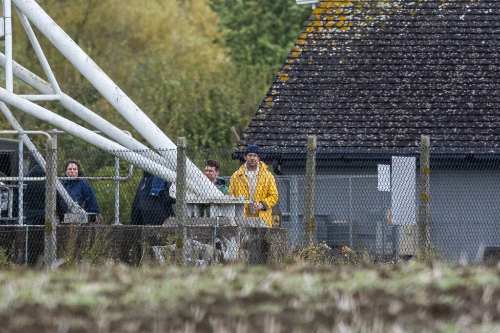 First pics of Ryan Gosling in new sci-fi movie Project Hail Mary part of which is being filmed in Cambridge. PHOTO: Bav Media 