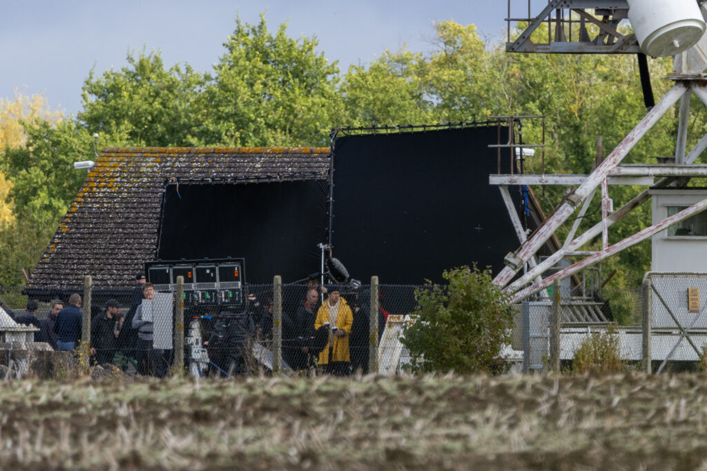 First pics of Ryan Gosling in new sci-fi movie Project Hail Mary part of which is being filmed in Cambridge. PHOTO: Bav Media 