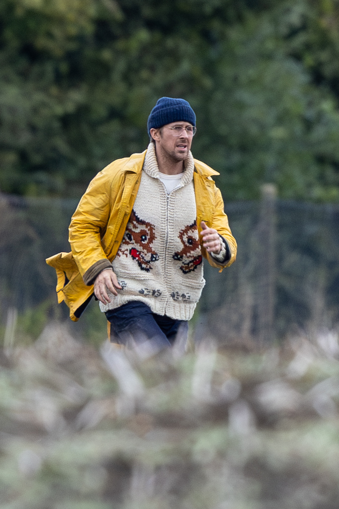 First pics of Ryan Gosling in new sci-fi movie Project Hail Mary part of which is being filmed in Cambridge. PHOTO: Bav Media 