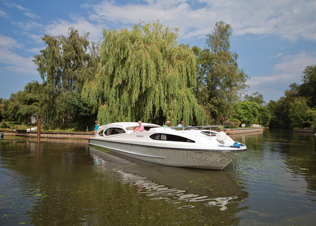 Whether it’s a couple’s escape, a family getaway, or an exciting adventure with friends, explore the breath-taking Broads National Park with Richardson’s Boating Holidays. Pick from the largest fleet of charter boats on the Broads including family friendly cruisers, luxurious boats with spacious sundecks and vessels perfect for fishing enthusiasts. 