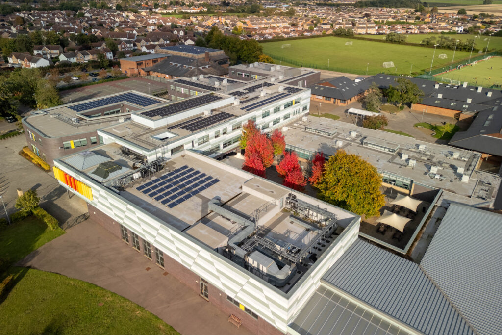 Neale Wade Academy, March, Cambridgeshire. An email sent out to parents of students at the Neale-Wade Academy and seen by CambsNews says unless ‘specific detail’ about illness is provided, the school will record such absences as unauthorised. Inset: Graham Horn, principal