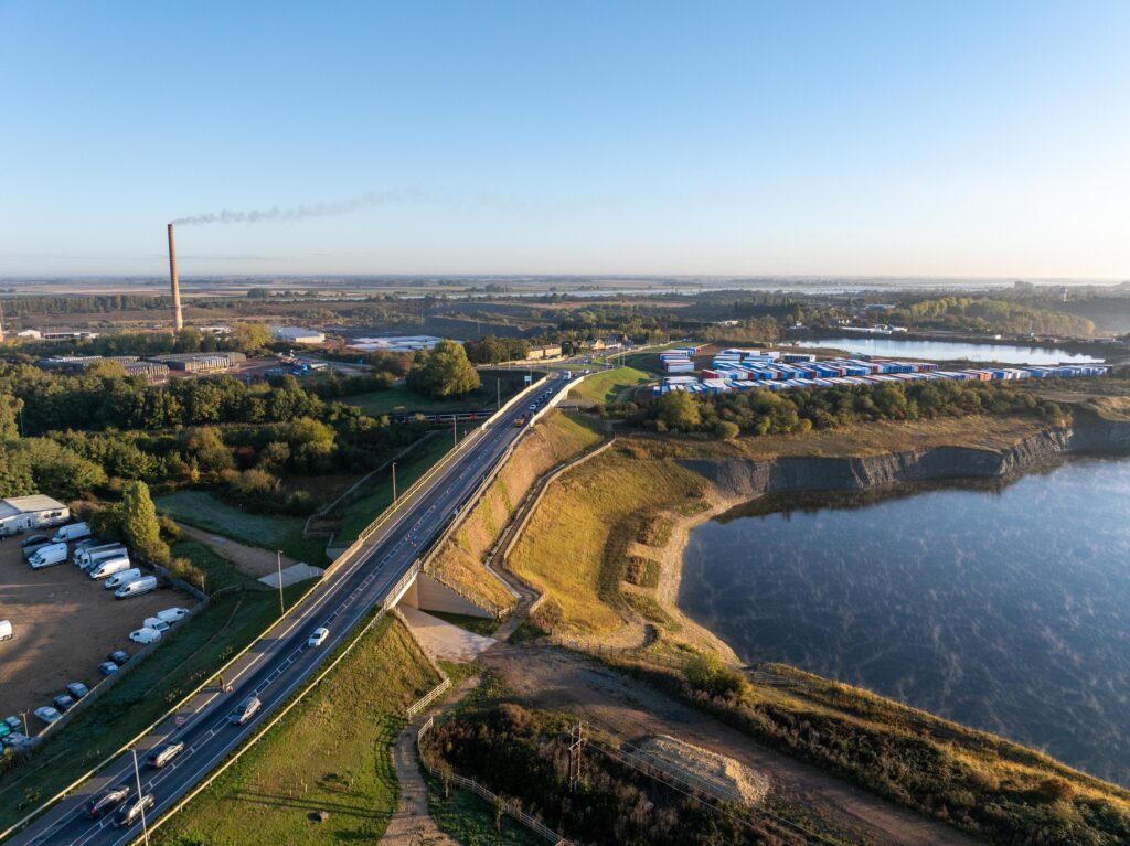 Ralph Butcher Causeway, Whittlesey - King's Dyke, PeterboroughFriday 11 October 2024. Picture by Terry Harris.