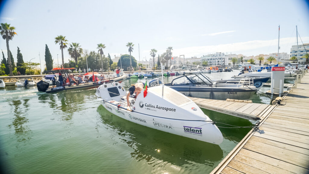 Having completed her final phase of training in Portugal, Zara departed from Lagos on the Portuguese Algarve today (27th October) at 09:26 UTC.