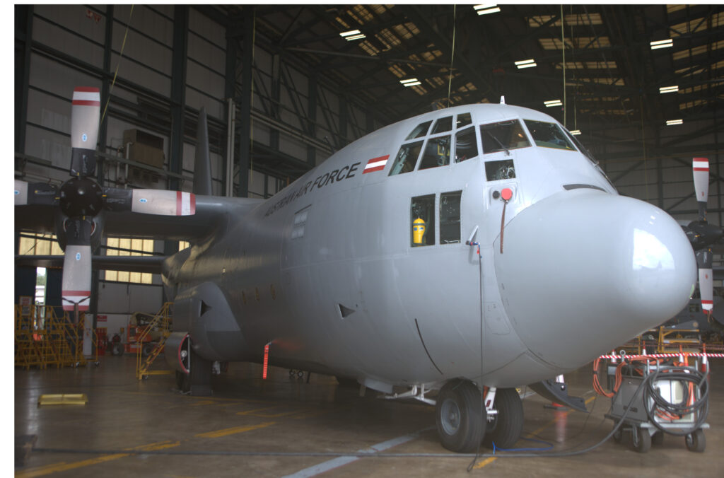 Ahead of the game for innovation in the East: Marshall’s engineering team for instance recently completed a series of modifications to enhance the navigational capabilities of the Austrian Air Force’s fleet of three C-130K aircraft. The final aircraft to receive these upgrades departed Marshall’s Cambridge headquarters six weeks ago, following a visit by a delegation including the Austrian Ambassador to the UK.