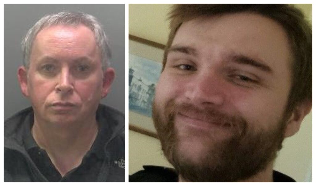 David Taylor (left) jailed for three years and 6 months for crash that killed Alexander Paynter (right) at Ramsey, Cambridgeshire