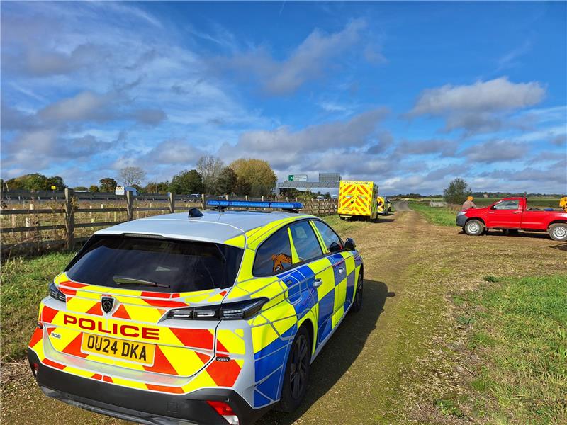 The man had travelled from Yorkshire and was thought to have been in the car for around three hours before he was found.