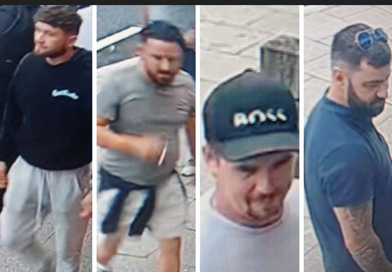 Cambridgeshire police want to question four men after ‘serious’ assault