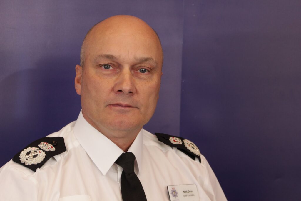 Chief Constable Nick Dean said: ‘Honesty and integrity are fundamental requirements for any police officer’. He was commenting after PC Malcolm Bush was sacked for gross misconduct. IMAGE: Cambridgeshire Constabulary 