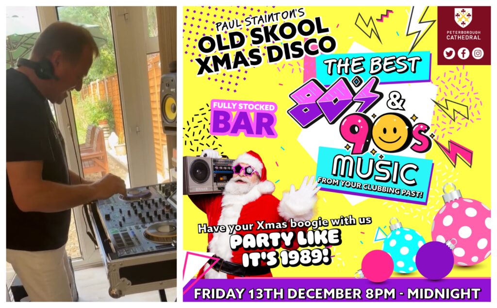 Following the sold-out success of the summer 80’s/90’s Old Skool Disco, Paul Stainton is returning with a Christmas twist on his popular event.