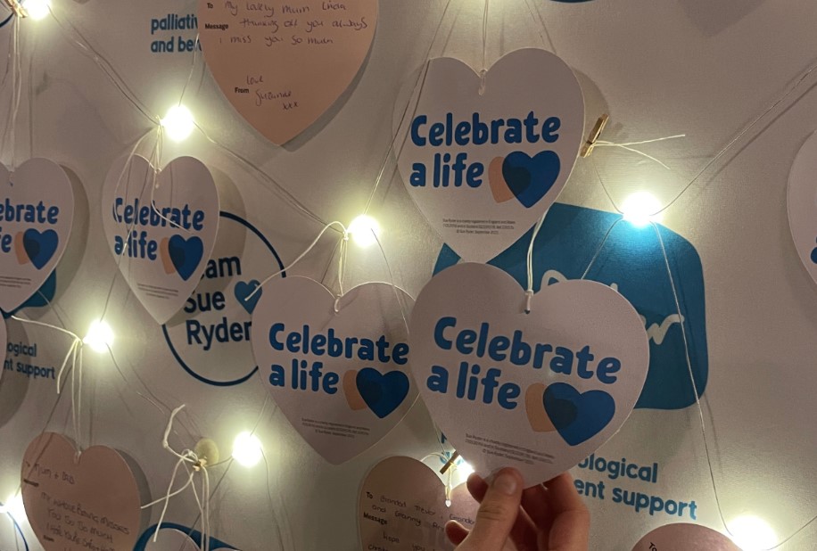 Sue Ryder Celebrate a Life Peterborough takes place on Sunday 1 December at 2.30pm at Peterborough Town Hall, Bridge Street.