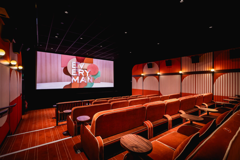 Cambridge Everyman consists of five extensive screens with 328 seats, all fitted with velvet sofas and armchairs. Each screen features state-of-the-art technology for high quality viewings.