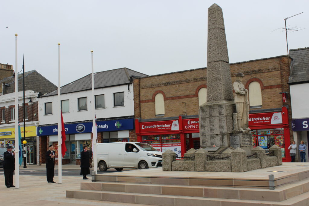 Broad Street, March, on the day a major regeneration programme was celebrated