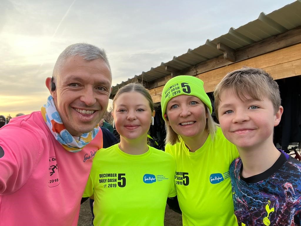 Jackie and Mark Smith – Founders of the December Daily Dash and Sue Ryder fundraisers