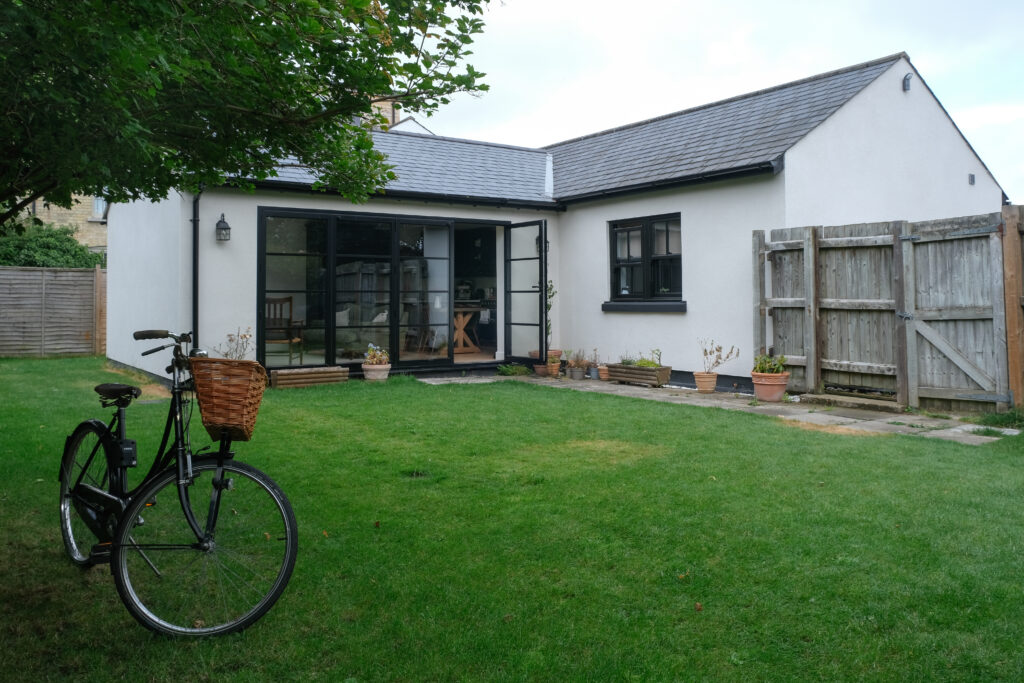 Full house contemporary refurbishment and single-storey rear extension in Girton, Cambridge IMAGE: TEREYN Architects 