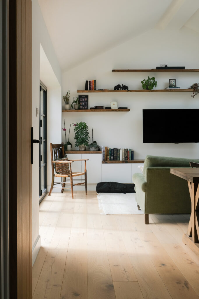 Full house contemporary refurbishment and single-storey rear extension in Girton, Cambridge IMAGE: TEREYN Architects 