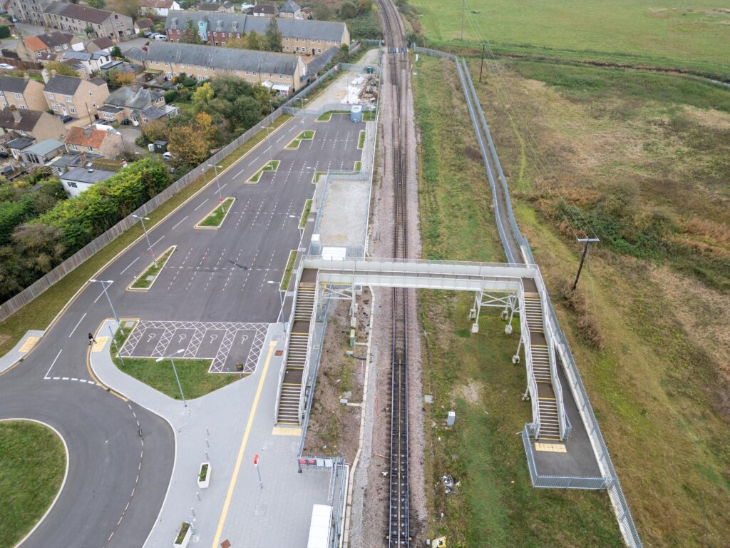 ‘White elephant’ Cambs station car park great for racing cars and football