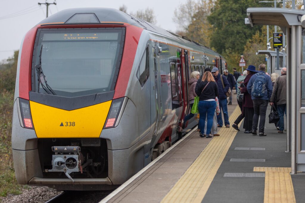 Soham station car park, which has 50 spaces and an additional four disabled bays, is run by NCP and costs £3 a day, but most travellers prefer to opt for free parking across the town and walk to the station. PHOTO: Terry Harris 