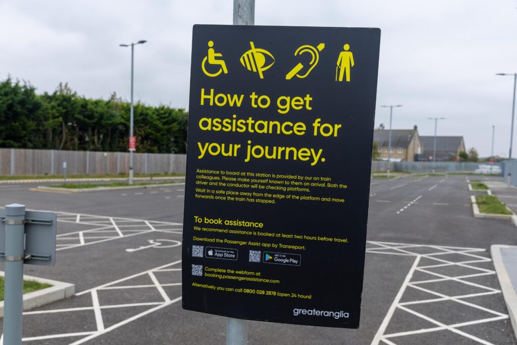 Soham station car park, which has 50 spaces and an additional four disabled bays, is run by NCP and costs £3 a day, but most travellers prefer to opt for free parking across the town and walk to the station. PHOTO: Terry Harris 