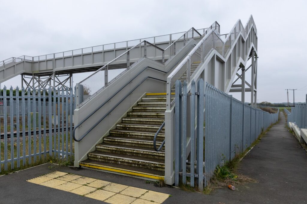 Soham station car park, which has 50 spaces and an additional four disabled bays, is run by NCP and costs £3 a day, but most travellers prefer to opt for free parking across the town and walk to the station. PHOTO: Terry Harris 