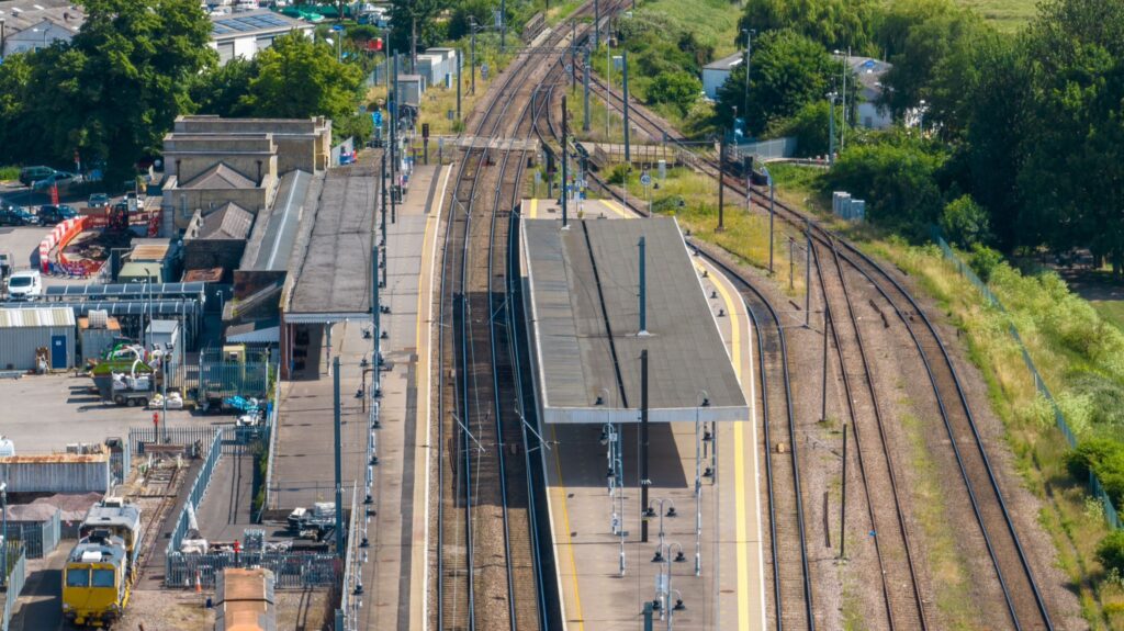 Greater Anglia says it has been the best performing “on time” operator in the UK on a continuous basis since April 2023, delivering the best national punctuality results for six quarters in a row. Ely station above. Image: BavMedia 