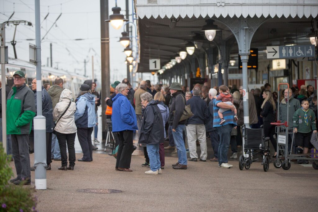 Greater Anglia says it has been the best performing “on time” operator in the UK on a continuous basis since April 2023, delivering the best national punctuality results for six quarters in a row. Ely station above. Image: BavMedia 