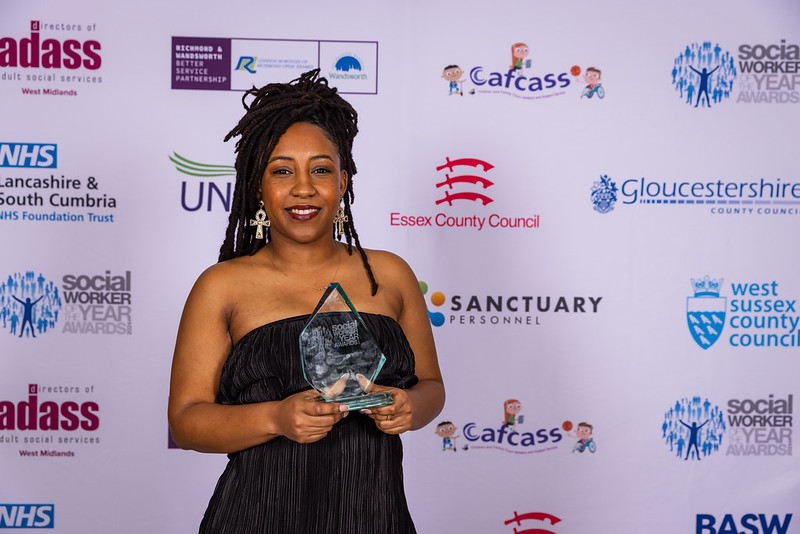 Zainab Sulaiman (pictured above), won an award for Best Practice Educator of the Year at the Social Worker of the Year Awards 2024