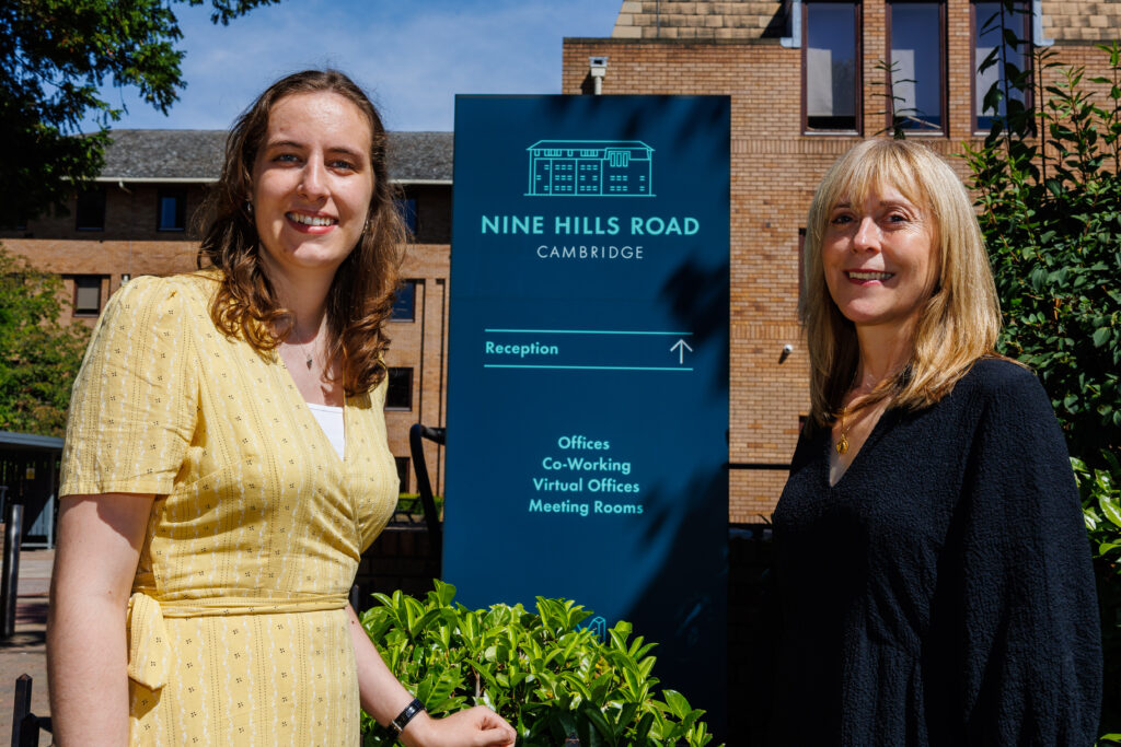 Through the Cambridgeshire & Peterborough Levy Pooling Service, businesses like Famille can directly fund the training and development of apprentices, helping them grow alongside the organisation. Apprentice Naomi (left) and Debbie from Famille