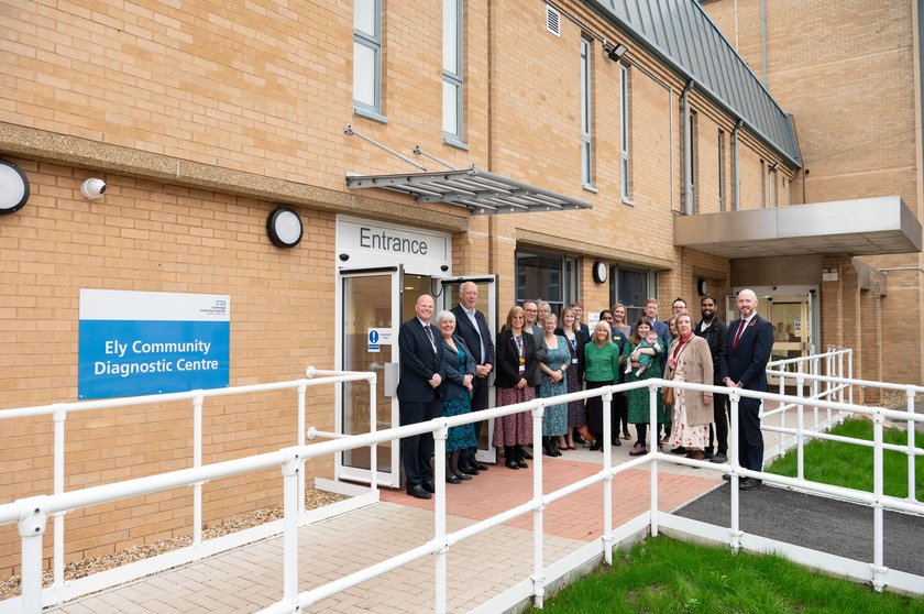 Patients, staff, and partners from across the system joined together to mark the Community Diagnostic Centre's official opening.