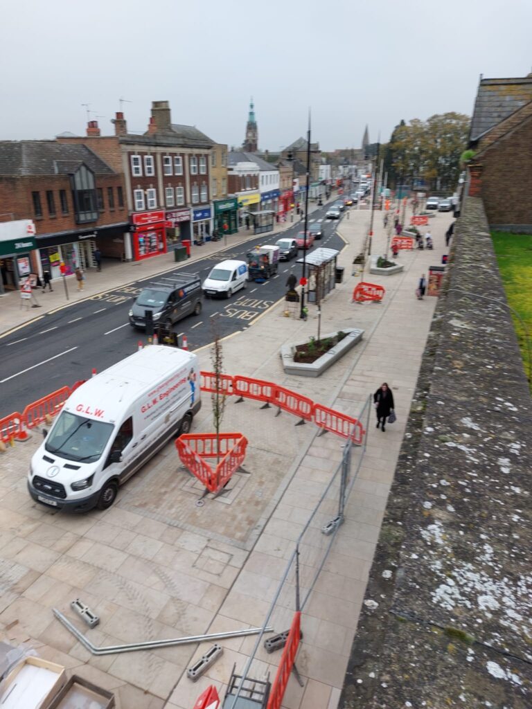 Historic fountain gets a controversial new ‘home’ outside Fenland shop