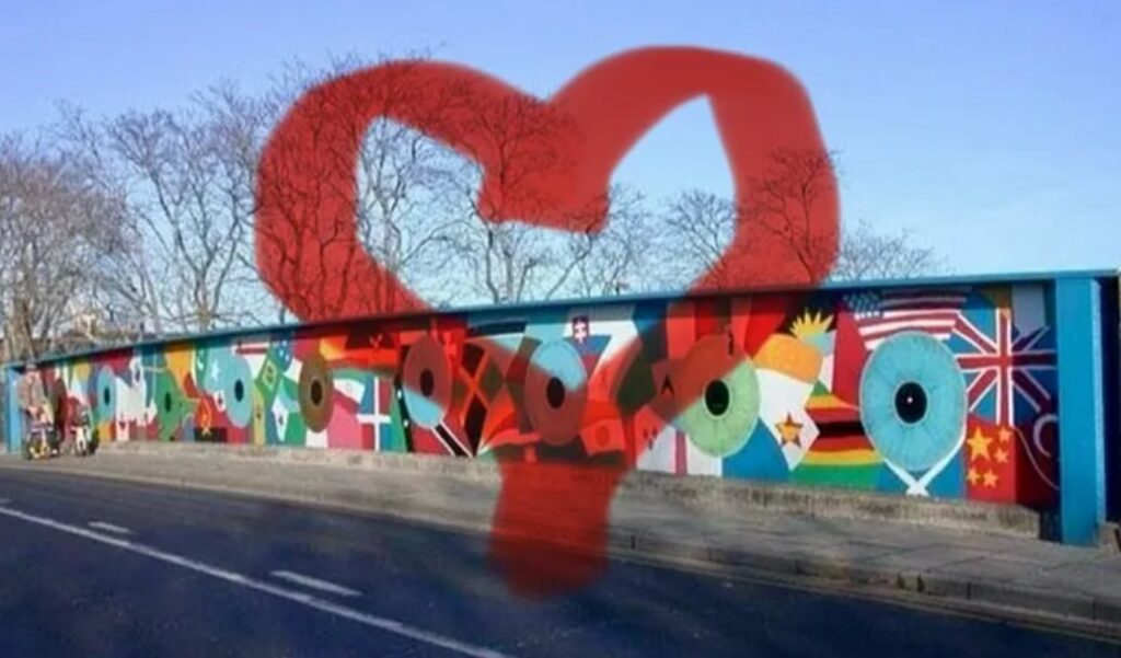 GoFundMe appeal promotional material to mount legal challenge to stop closure of Mill Road bridge, Cambridge