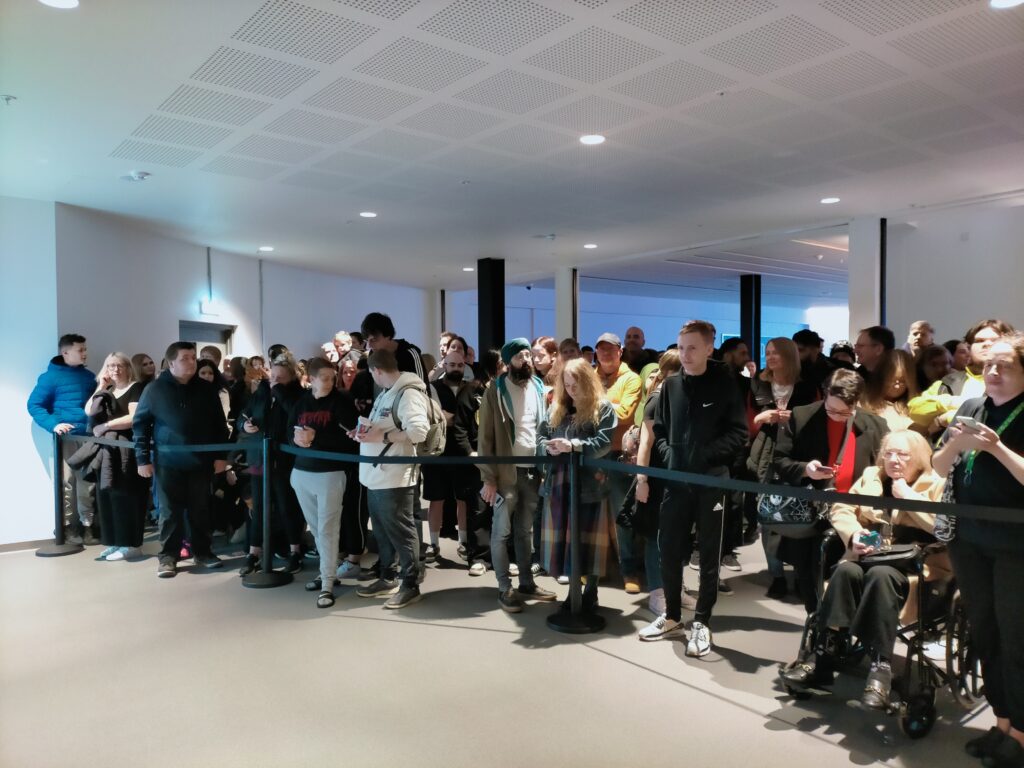 Star Wars star Warwick Davies cut the ribbon and joined the celebrations at the opening of the new ODEON cinema at Queensgate shopping centre, Peterborough. Image; ODEON cinemas