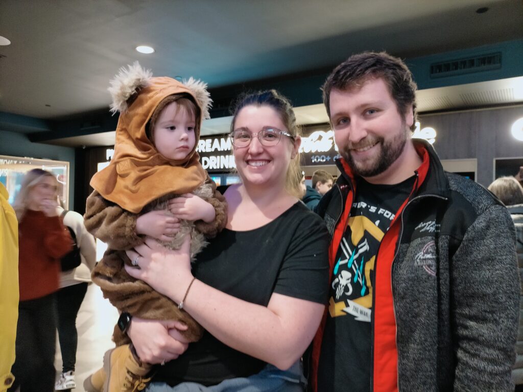 Star Wars star Warwick Davies cut the ribbon and joined the celebrations at the opening of the new ODEON cinema at Queensgate shopping centre, Peterborough. Image; ODEON cinemas