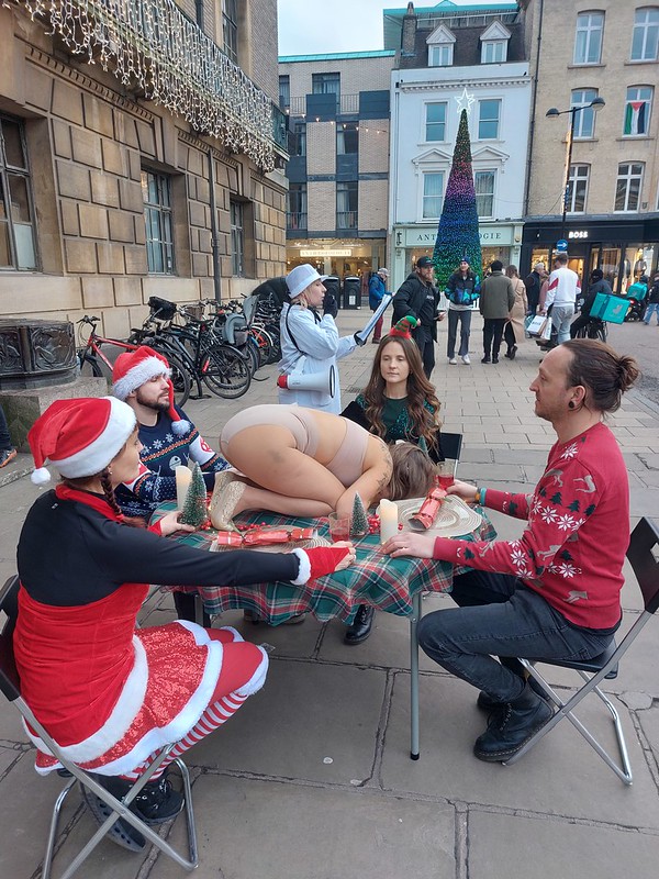 Cambridge turkey protest (Credit: Animal Justice Project.)