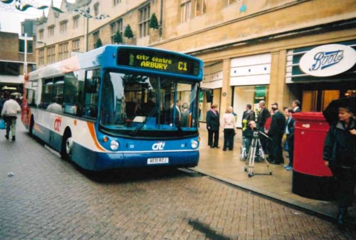 Do you have a picture of a Cambus or Stagecoach East bus from the past 40 years? Then share it on Twitter/X with the hashtag #Cambus40.