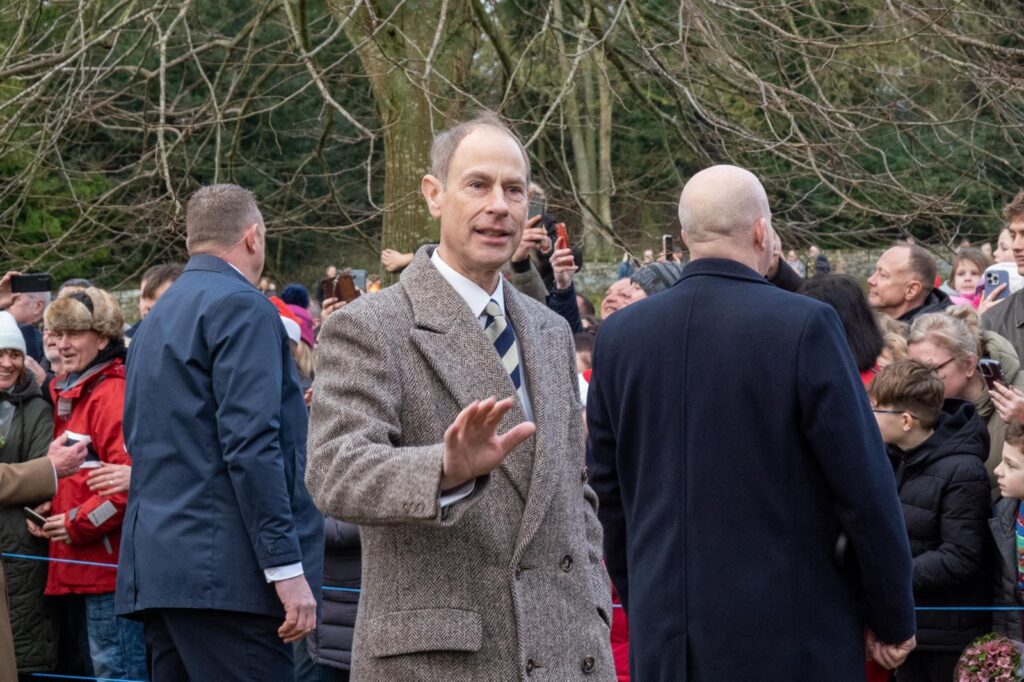 The Royal Family at Sandringham on Christmas Day. PHOTO: Terry Harris